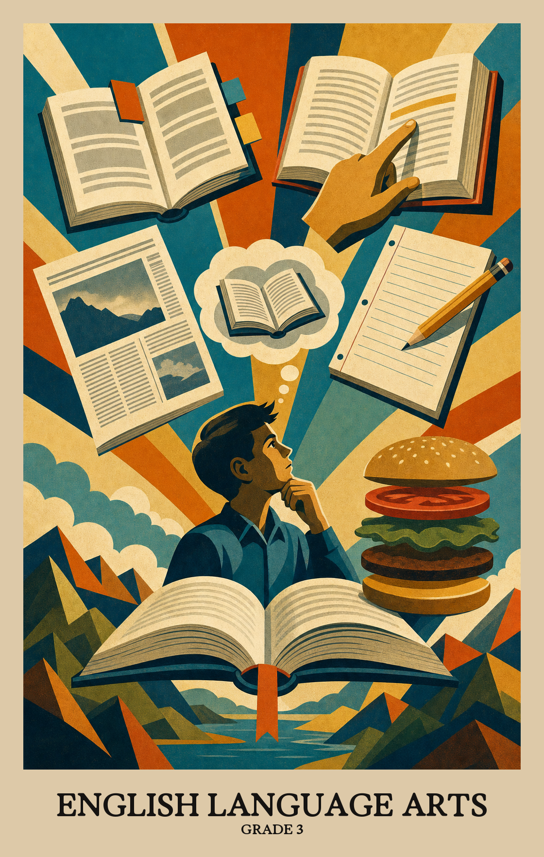 Illustration of what students learn in Grade 3 English Language Arts